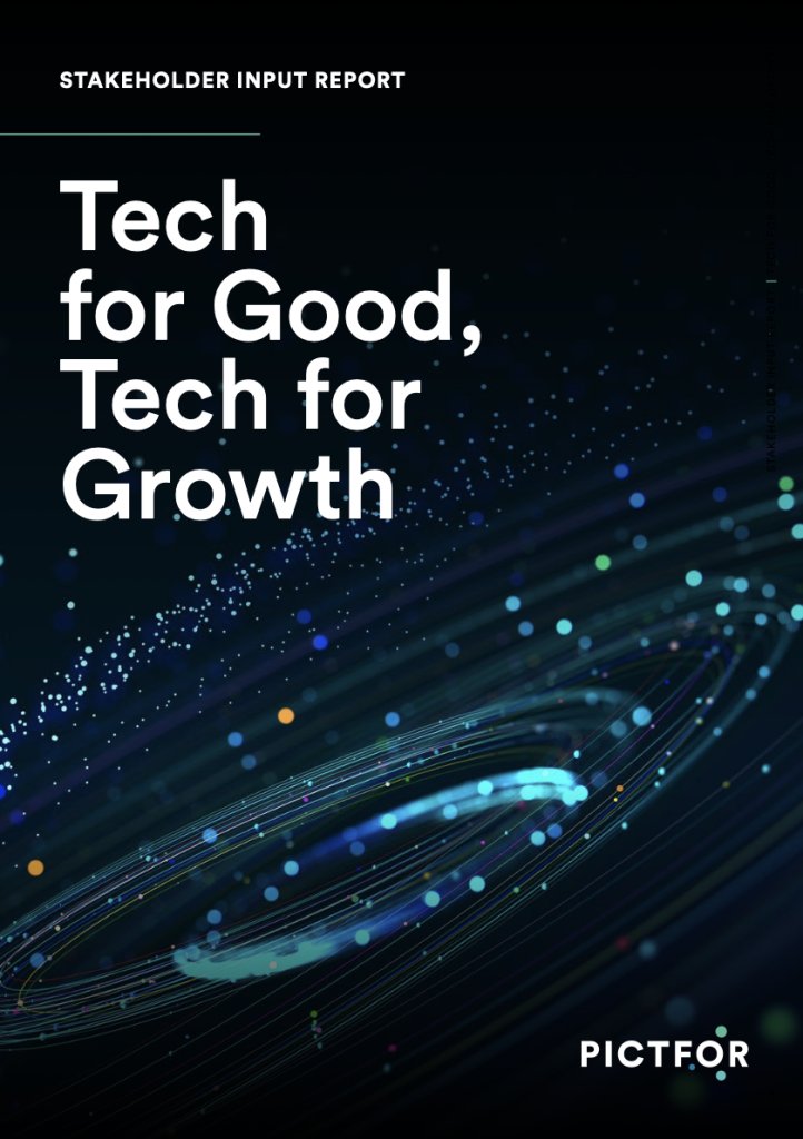 PICTFOR 2023 Report: Tech for Good, Tech for Growth